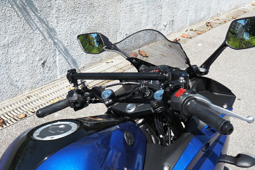 国産 1年保証付 送料無料 ヤマハ YZF-R25 YZF-R3用 マルチガジェットマウントバーmgb-10 車種専用 ボルト付き ホルダー 取付 ナビマウント アクセサリーバー クランプバー ボルト付き バイク スマホ ETC USB 取付 外装 ワールドウォーク あす楽 worldwalk-10010042 バイクパーツのワールドウォーク サンプル画像2