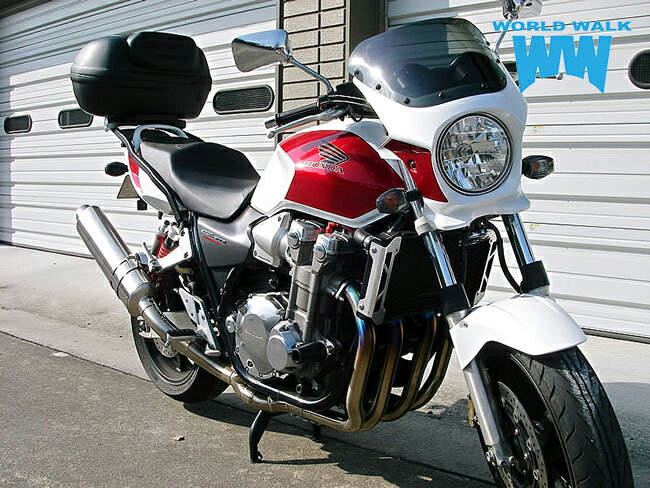 CB1300SF 汎用ビキニカウル タイプAEROスクリーン 純正色2色塗装 ABS製 ボルト付 外装 カウル 風防 国内製産 WW製 ワールドウォーク