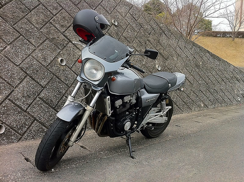 GSX400インパルス 汎用ビキニカウル タイプAEROスクリーン [純正色塗装] ABS製 ボルト付 外装 カウル 風防 国内製産 WW製 ワールドウォーク