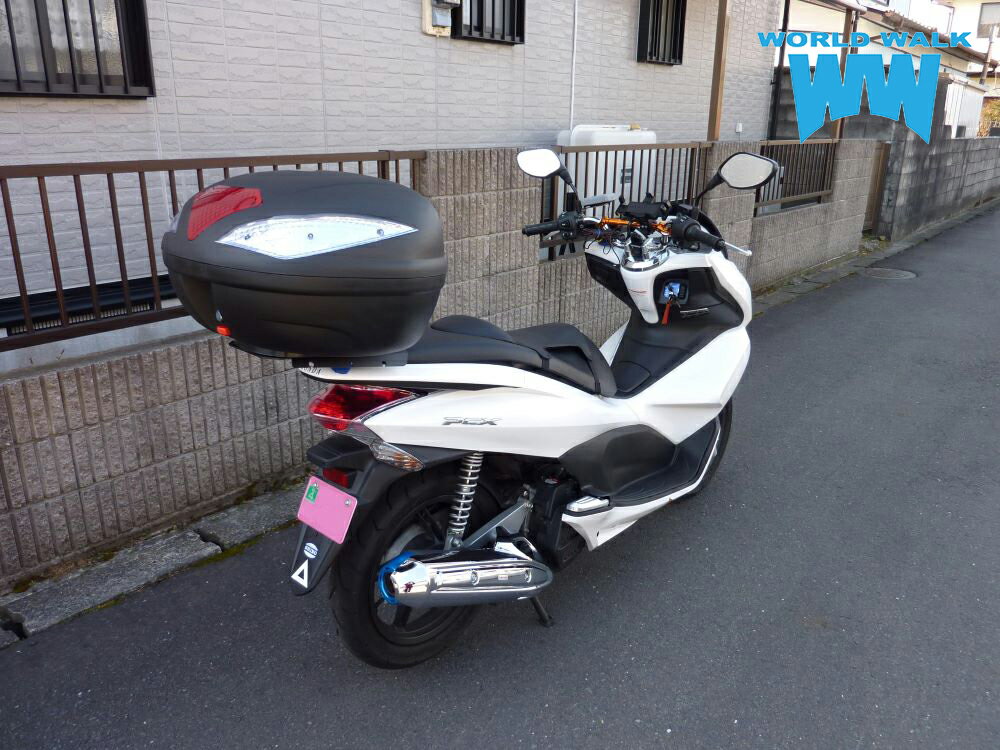 【1年保証付】 PCX125対応 リアボックス トップケース