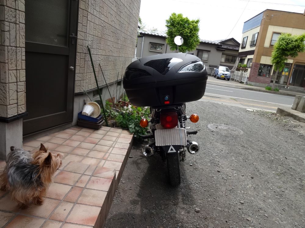 1年保証付 CM125T対応 リアボックス トップケース 汎用 フォーカラーレンズ リアボ...