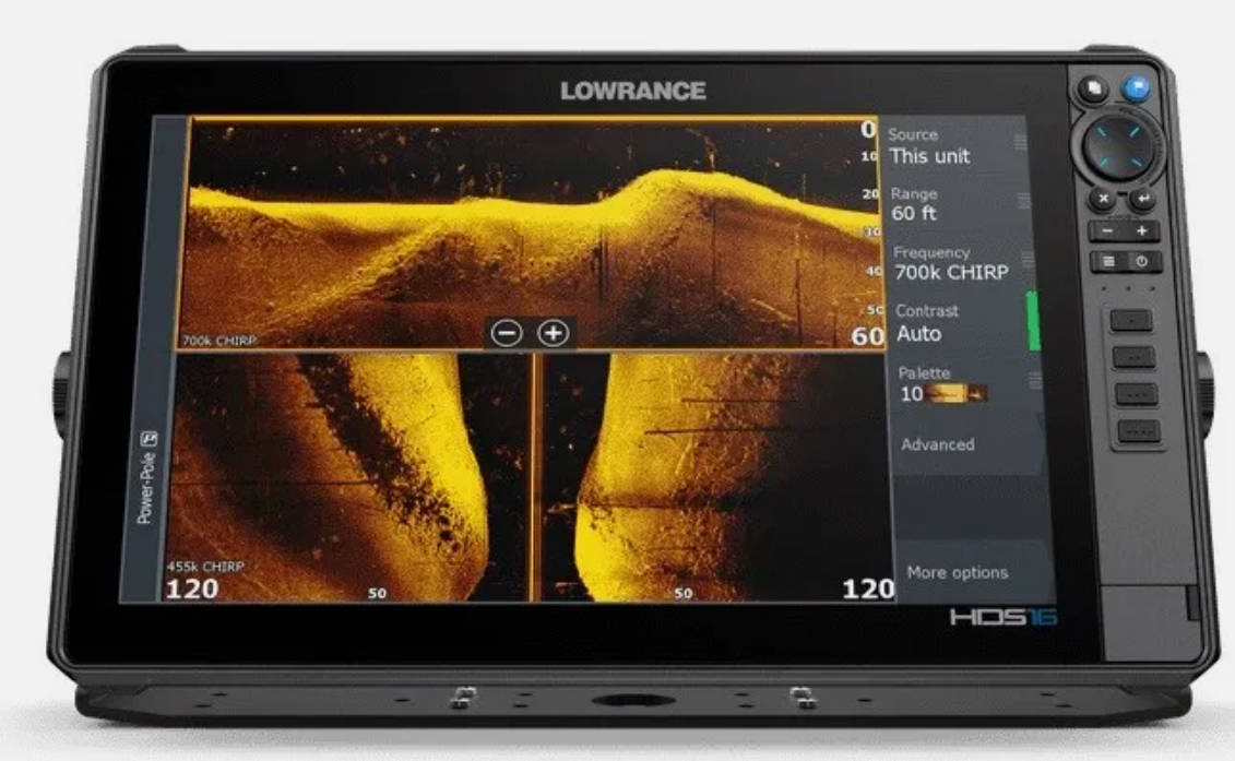 直輸入品　LOWRANCE　ローランスHDS-16PRO　魚群探知機