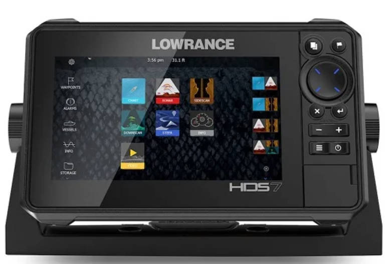 直輸入品 LOWRANCE ローランスHDS-7 LIVE魚群探知機