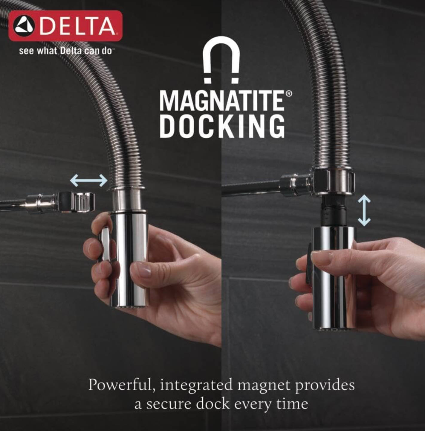 Delta　Trinsic Pro タッチ タッチ式 シャワー水栓9659T-KS-DST