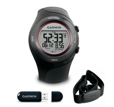 GARMIN Forerunner 410 英語版 GPS 時計 心拍計プレミアムハートレートモニター付