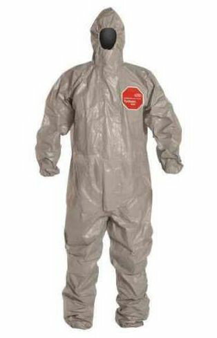 Rakuten - 一時避難用　核粉塵 防毒ガス・化学防護服　Lサイズ