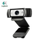 Logitech WebJrWlXɐ݌vꂽ1080pEFuJ tHD 1080P EFuJ Xg[~O tH[JX XeI}CNC930e