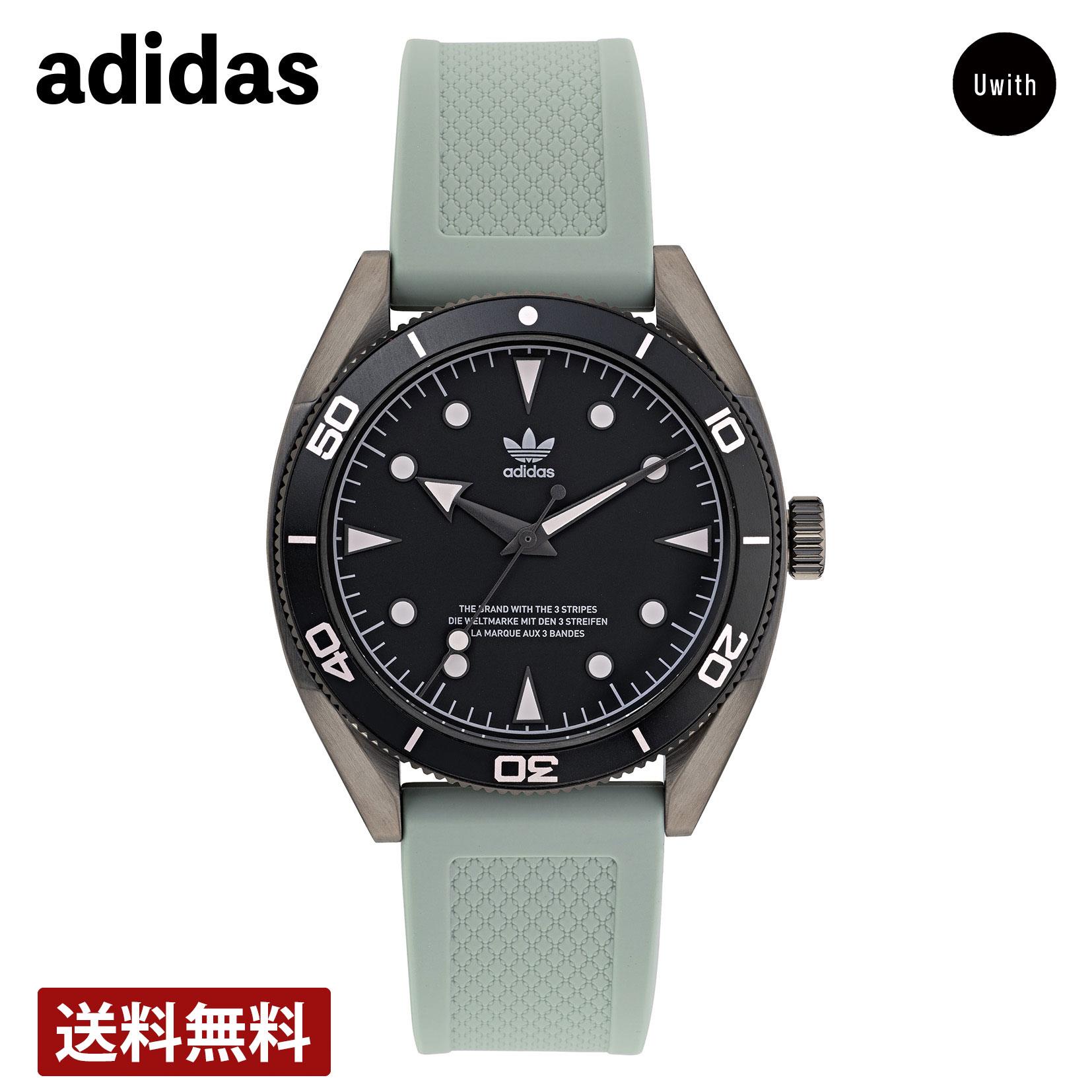 アディダス 腕時計（メンズ） ＼お買い物マラソンP10倍 ★5/16まで／【公式代理店】adidas アディダス 腕時計 EDITION TWO クォーツ ブラック AOFH22001