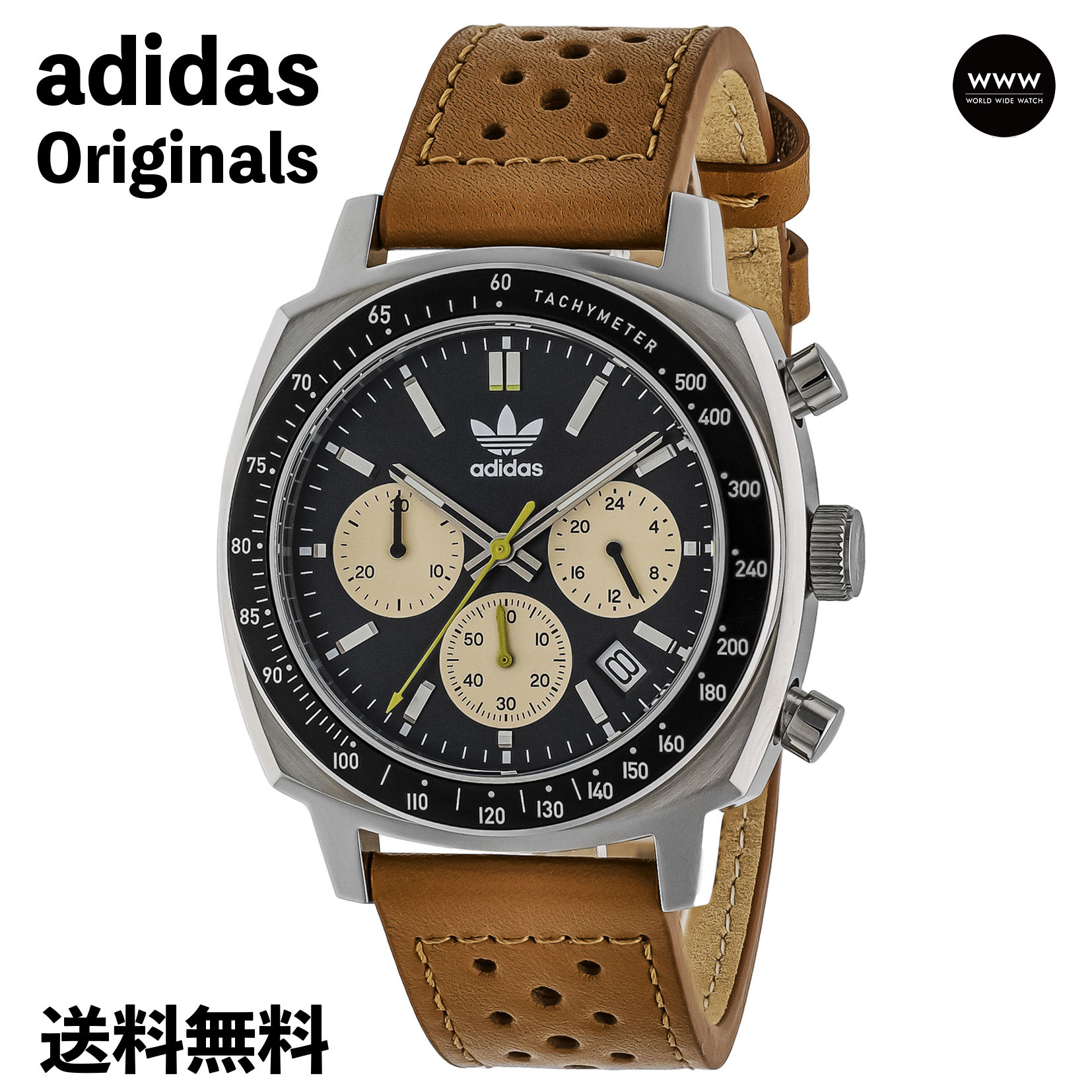 【レビュー特典あり】【正規販売店】アディダス adidas メンズ 腕時計 MASTER ORIGINALS ONE CHRONO ゴールド AOFH23576 クォーツ 時計 10気圧防水