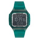 \GW限定P10倍/【公式ストア】 アディダス adidas メンズ レディース デジタル 腕時計 DIGITAL ONE GMT デジタルワン グリーン AO...