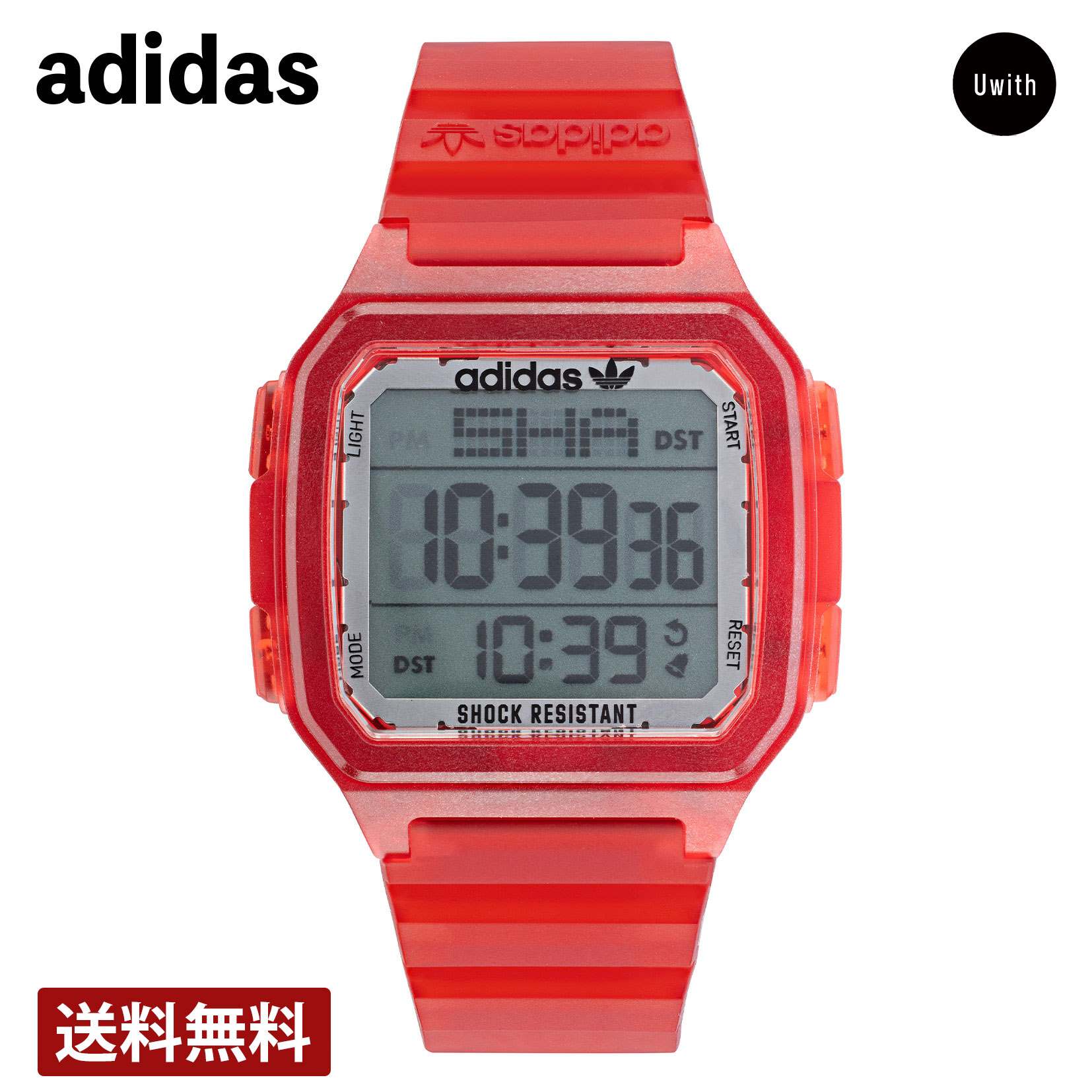 ＼期間限定P10倍／【公式代理店】adidas アディダス 腕時計 DIGITAL ONE GMT Watch ADS-AOST22051