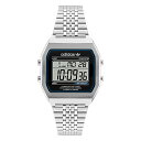 \GW限定P10倍/【公式ストア】アディダス adidas メンズ レディース デジタル 腕時計 DIGITAL TWO デジタルツー シルバー ブラック AO...