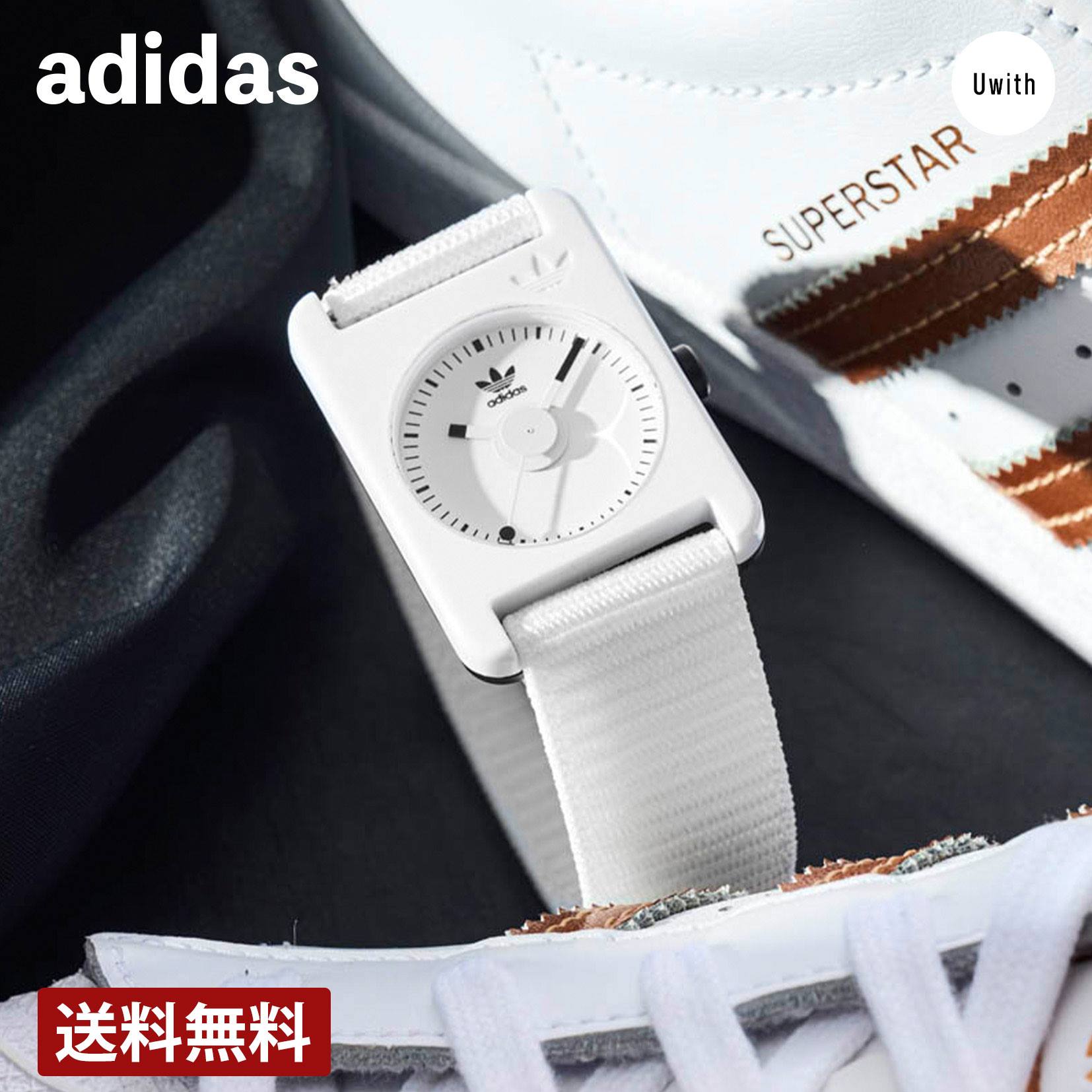 楽天Uwith楽天市場店＼期間限定P10倍／【公式代理店】adidas アディダス 腕時計 RETRO POP TWO クォーツ ホワイト AOST22539