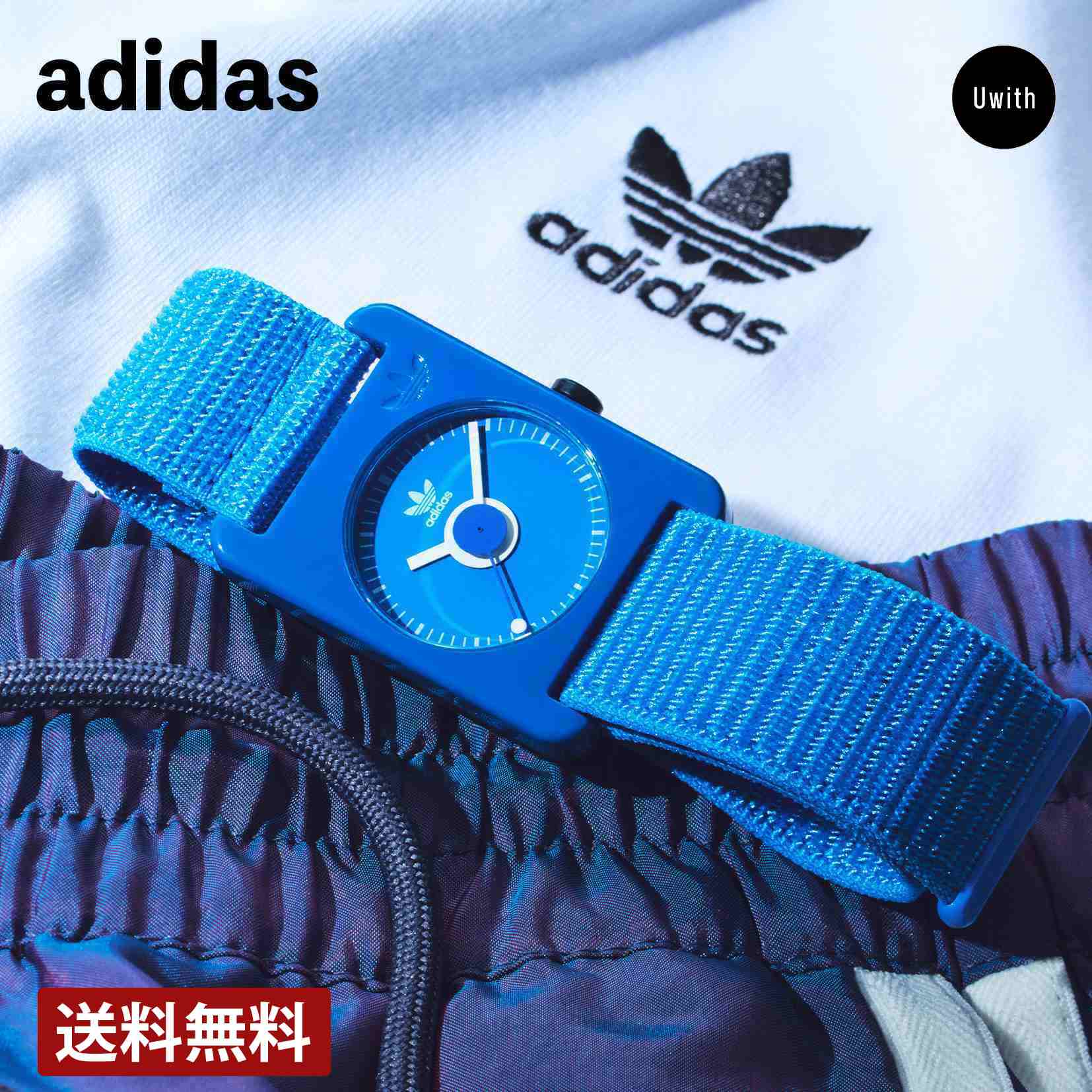 アディダス 腕時計 ＼お買い物マラソンP10倍／【公式代理店】adidas アディダス 腕時計 RETRO POP TWO クォーツ ブルー AOST22541