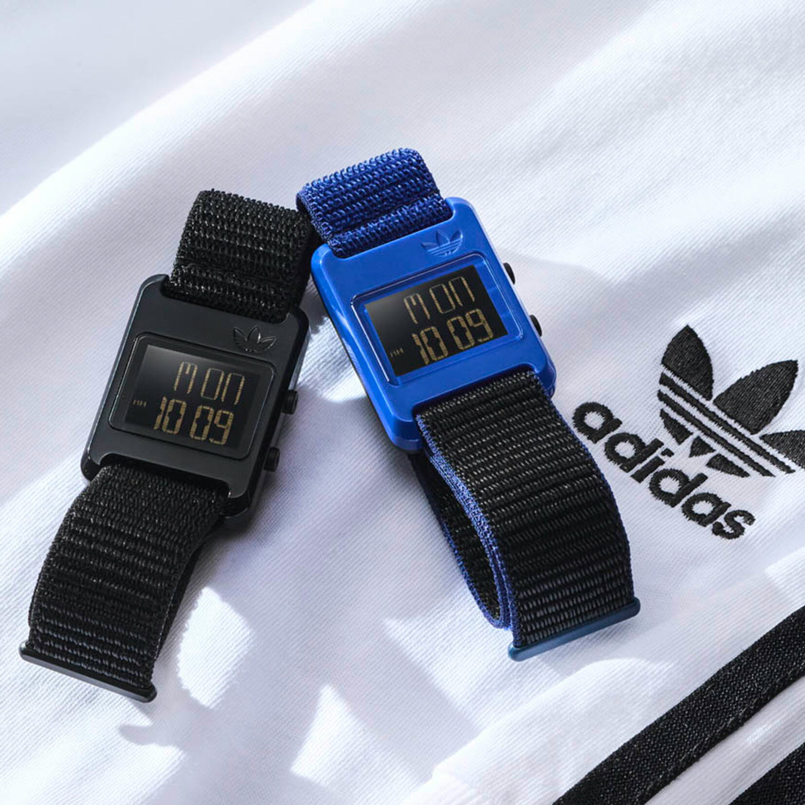 【レビュー特典あり】【正規販売店】アディダス adidas メンズ レディース デジタル 腕時計 RETRO POP DIGITAL レトロポップ デジタル ブルー AOST23066 クォーツ 時計 3気圧防水