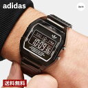 アディダス 腕時計 ＼お買い物マラソンP10倍／《2024年春夏新作》adidas アディダス DIGITAL TWO Crystal クォーツ ユニセックス ブラック / ブラック AOST24064 / AOST24064 時計 腕時計 高級腕時計 ブランド デジタル