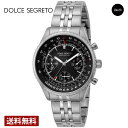 ＼お買い物マラソンP10倍／【公式ストア】DOLCE SEGRETO ドルチェセグレート メンズ腕時計 DO-MBR100BK ブランド 時計 男性 正規品