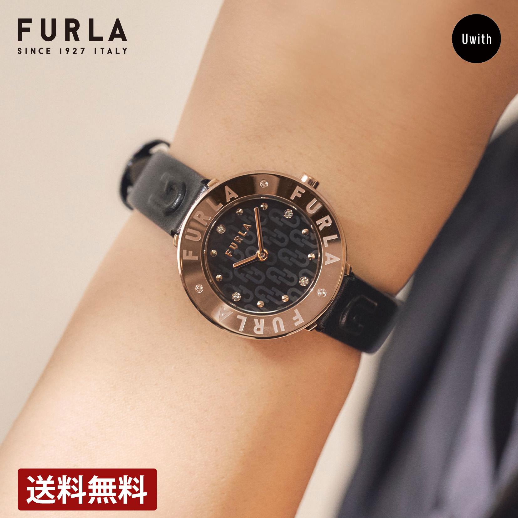 ＼お買い物マラソンP10倍 ★5/16まで／【公式ストア】FURLA フルラ レディース 腕時計 FURLA ESSENTIAL クォーツ ブラック WW00004014L3 ブランド 時計 プレゼント 女性 ギフト