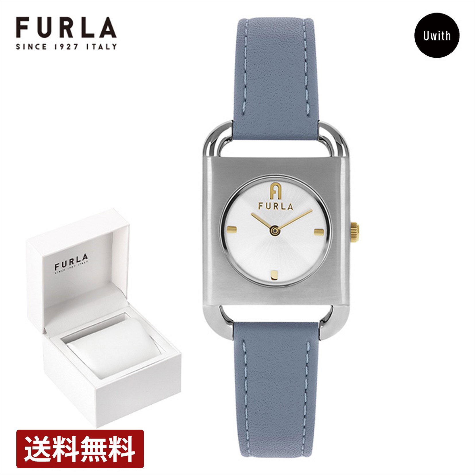 ＼期間限定P10倍／【公式ストア】《2024年春夏新作》FURLA フルラ レディース 腕時計 FURLA ARCO SQUARE クォーツ シルバー WW00017009L1 ブランド 時計 プレゼント 女性 ギフト