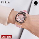 【トートバッグプレゼント】【ポイント10倍】 フルラ FURLA 腕時計 マルチ トラベル ピンク WW00036002L3 クォーツ 日常生活防水 シリコンレ...