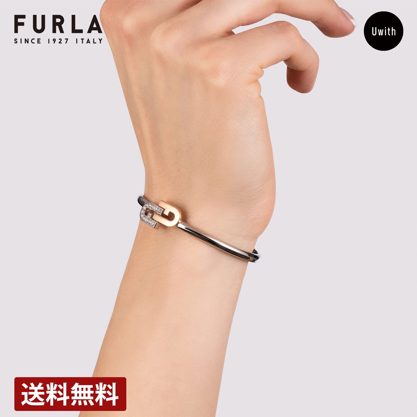 ＼お買い物マラソンP10倍／【公式ストア】FURLA ACCESSORY フルラ ブレスレット バングル ARCH DOUBLE BANGLE FLA-FJ0116BTL 人気 ギフト プレゼント 記念日 大人 かわいい