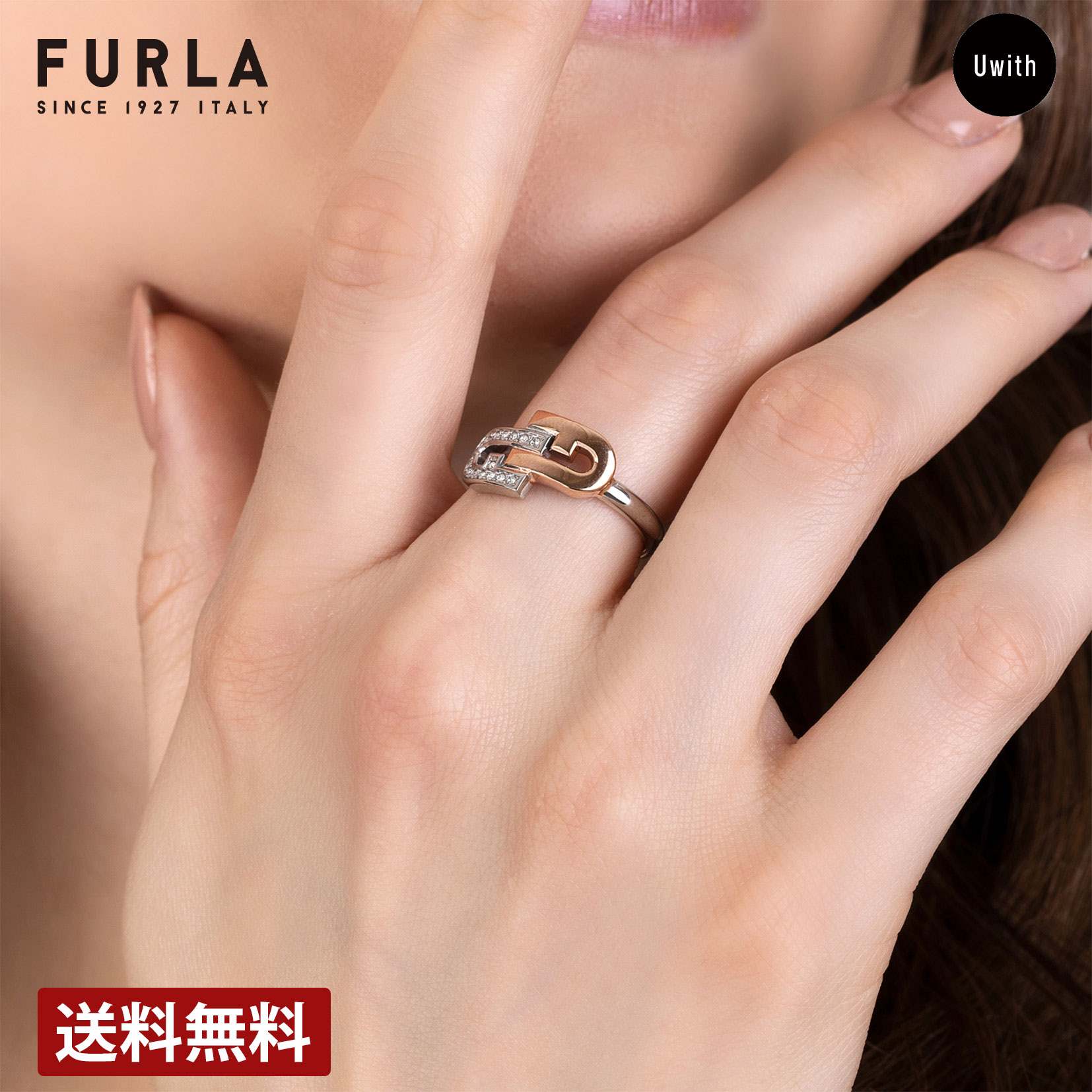 【公式ストア】FURLA ACCESSORY フルラ リング 指輪 ARCH DOUBLE RING FLA-FJ0137RT0 人気 ギフト プレゼント 記念日 大人 かわいい