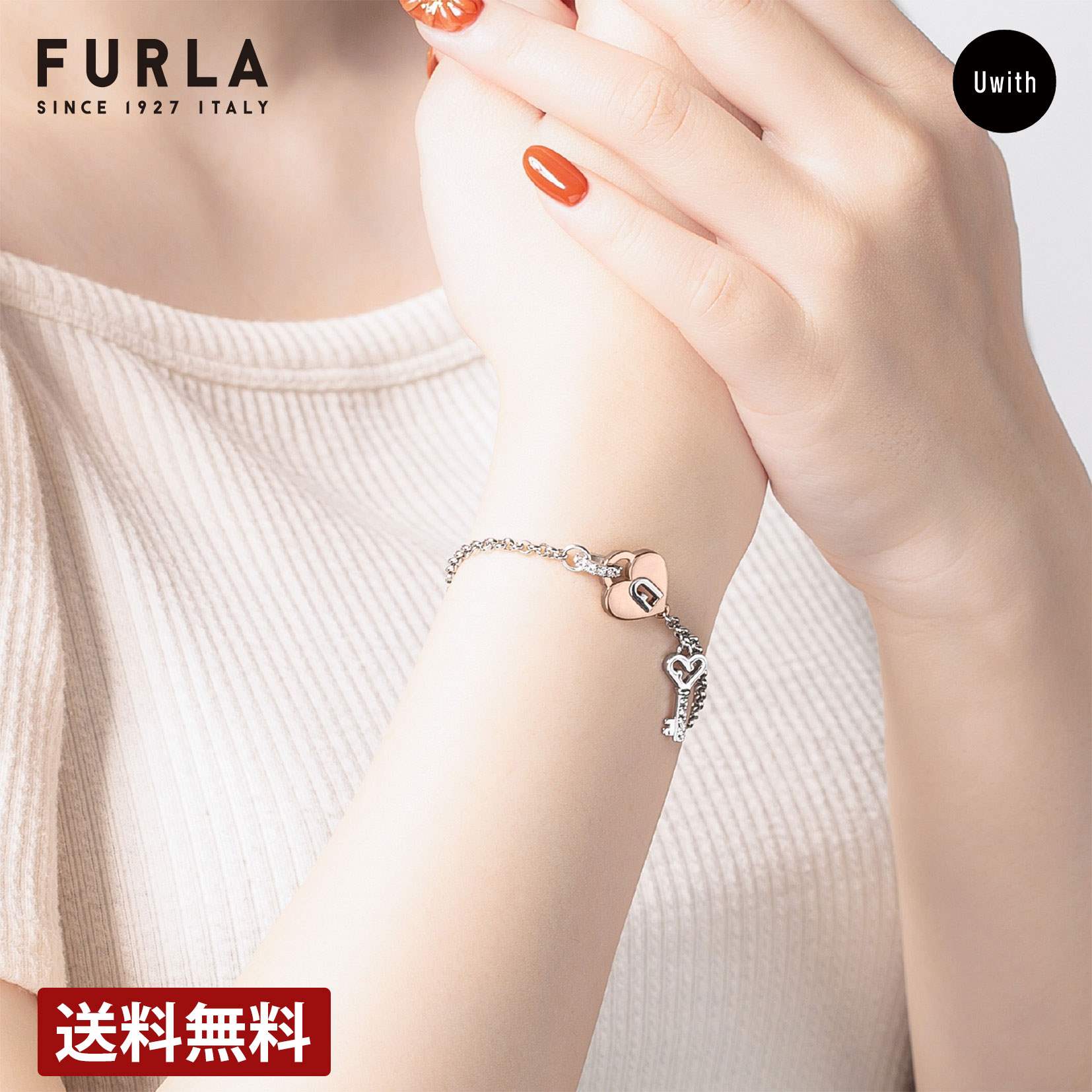 【公式ストア】FURLA ACCESSORY フルラ ブレスレット バングル LOVING PADLOCK BRACELET FLA-FJ0805BTU 人気 ギフト プレゼント 記念日 大人 かわいい