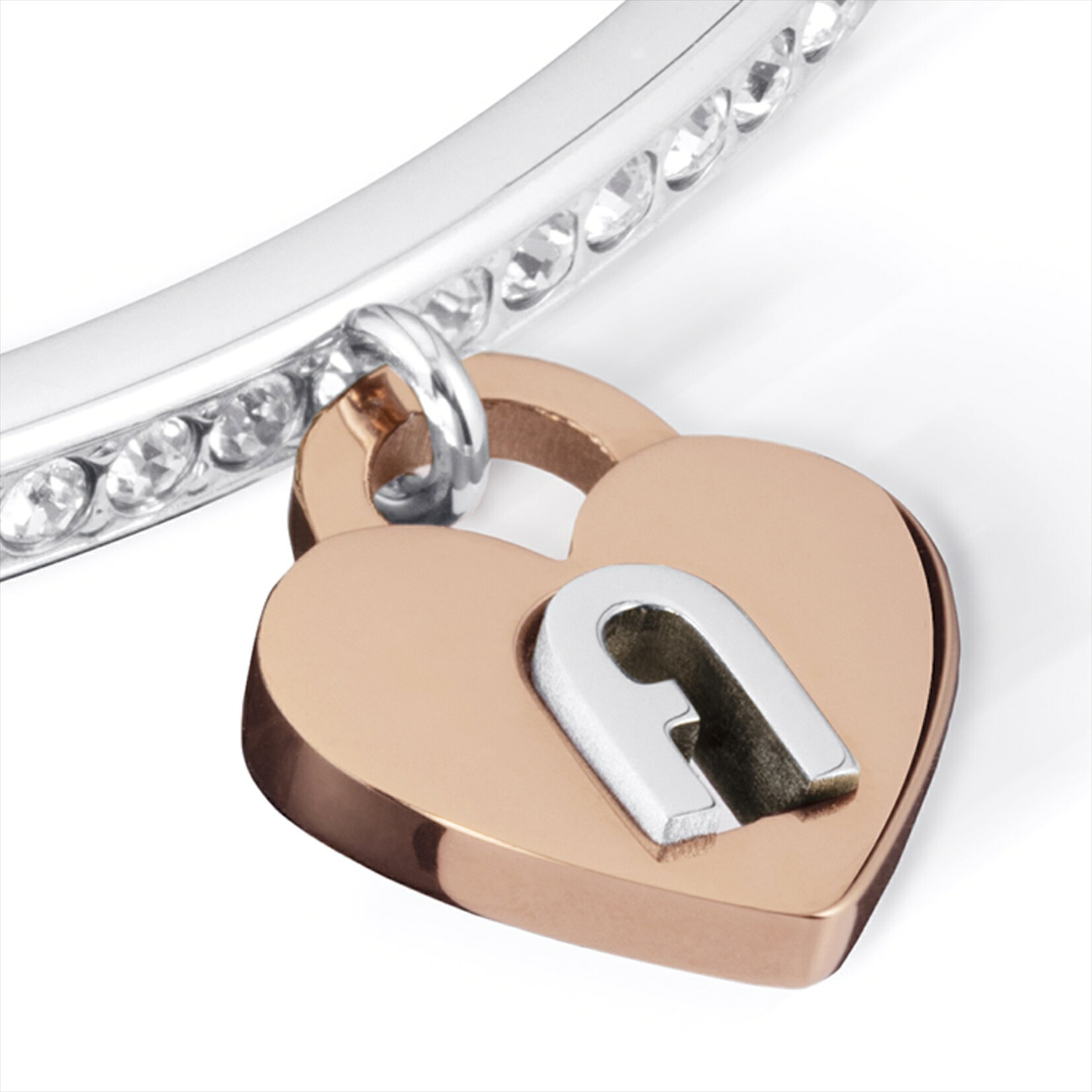 FURLA ACCESSORY フルラ アクセ フルラ ラヴィングパッドロック - レディース シル...