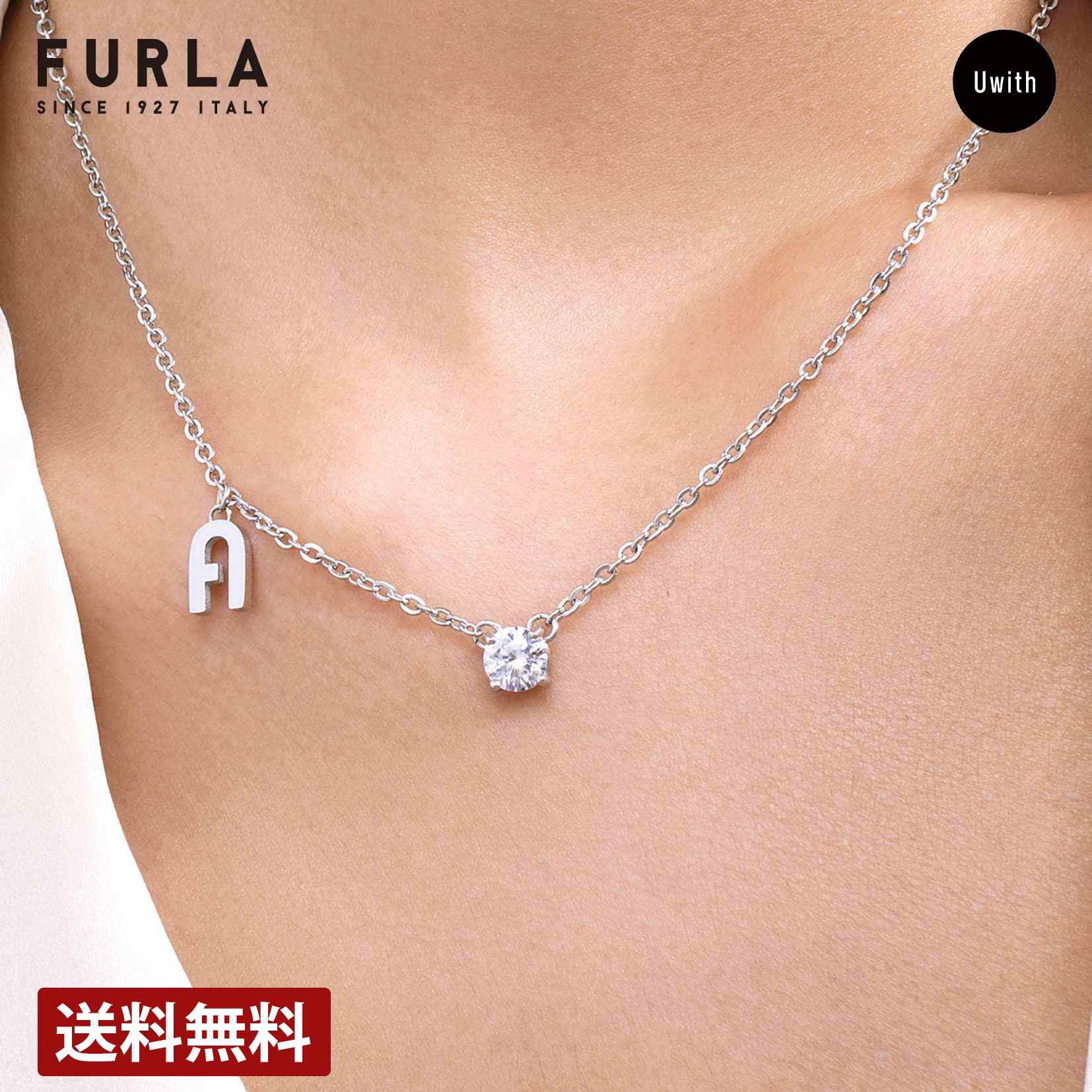 ＼お買い物マラソンP10倍／【公式ストア】FURLA ACCESSORY フルラ ネックレス FURLA SPARKLING NECKLACE - FJ1001NTU人気 ギフト プレゼント 記念日 大人 かわいい