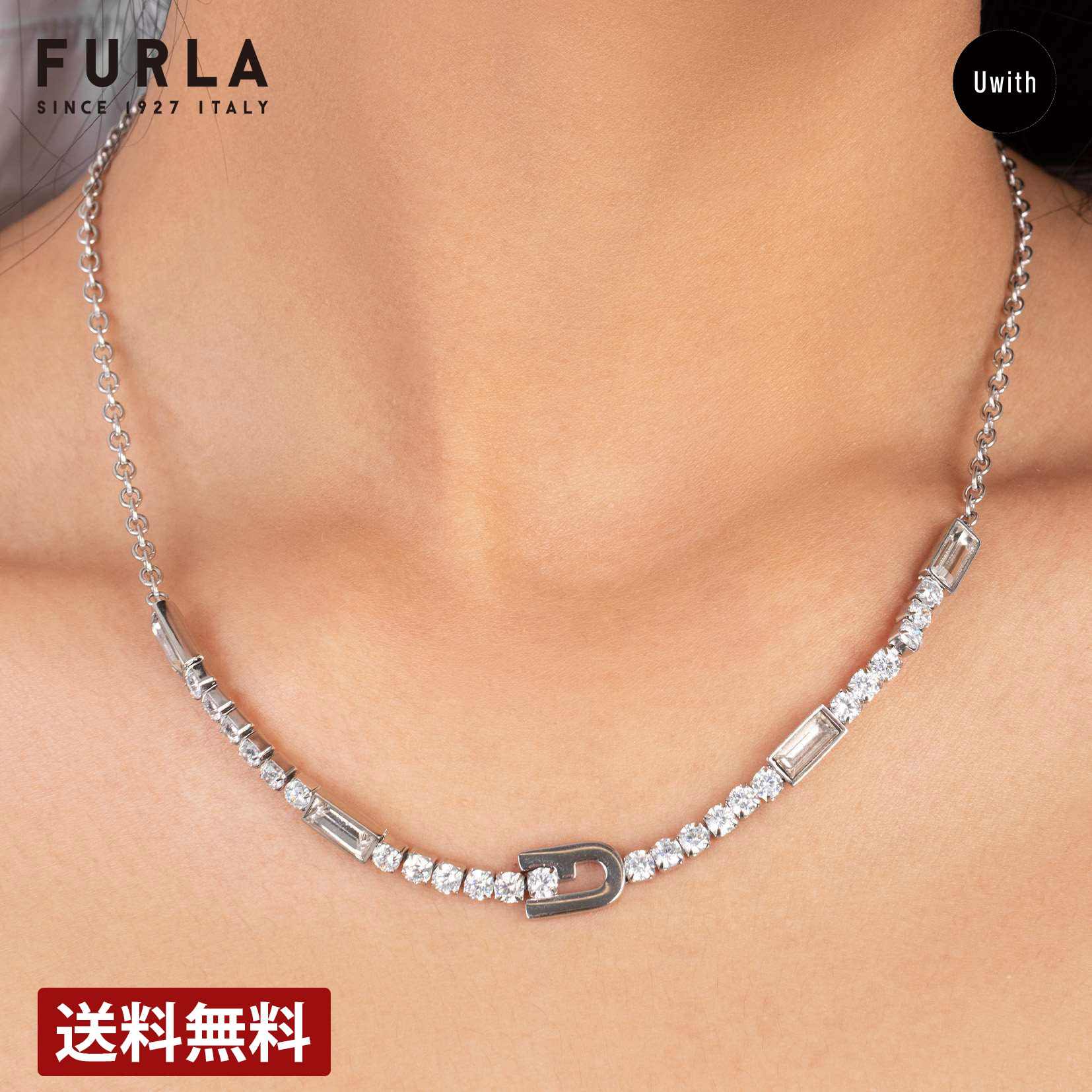 ＼お買い物マラソンP10倍／【公式ストア】FURLA ACCESSORY フルラ ネックレス FURLA SPARKLING NECKLACE - FJ2001NTU人気 ギフト プレゼント 記念日 大人 かわいい