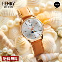 【公式ストア】HENRY LONDON ヘンリーロンドン MARYLEBONE クォーツ ユニセックス シルバー HL34-LS-0386 ブランド 腕時計 プレゼント 入学 祝い