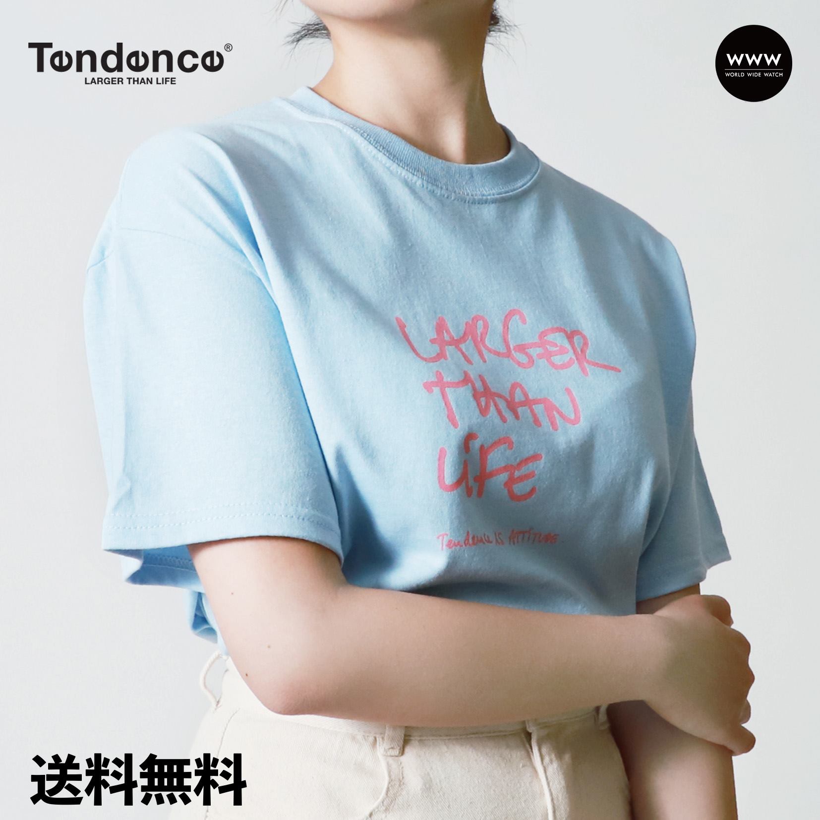 ڸȥTENDENCE ƥǥ ӻ T L 饤ȥ֥롼 22SSORGTEE-LBL-L