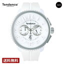 \ポイント10倍/【公式ストア】 テンデンス TENDENCE メンズ レディース 腕時計 ガリバー ラウンド 50mm TG036013 ホワイト クォーツ ...