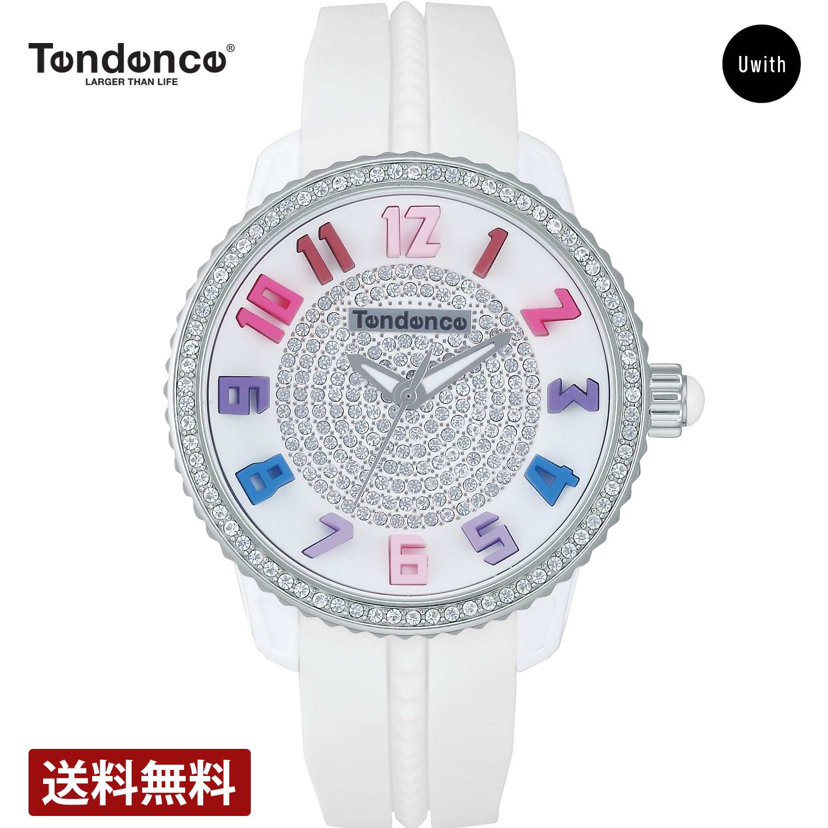 テンデンス 【公式ストア】TENDENCE テンデンス 腕時計 ガリバーレインボー クォーツ レディース ホワイト TG930107R 4年保証