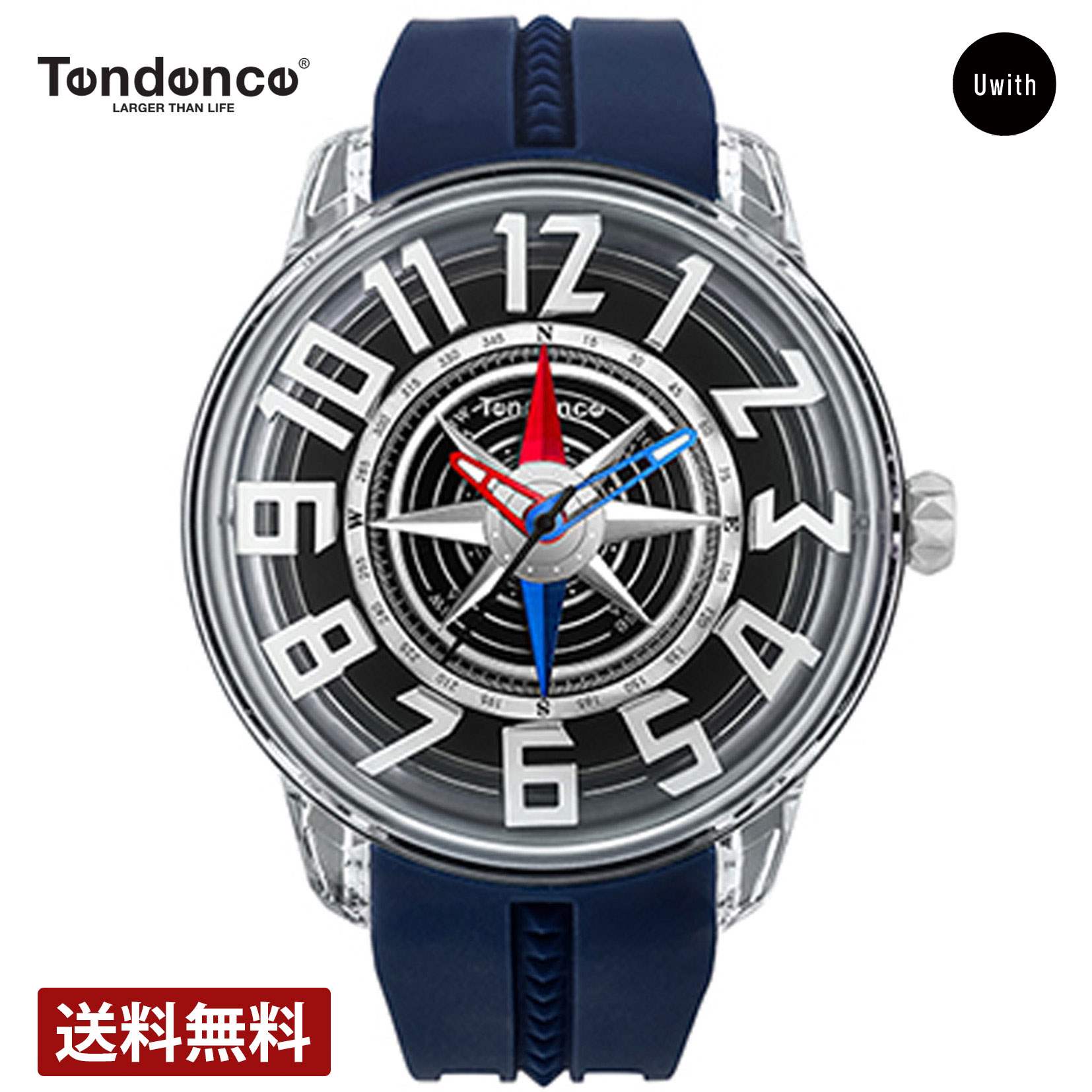 テンデンス ＼期間限定P10倍／【公式ストア】TENDENCE テンデンス 腕時計 KINGDOME KINGDOME TDC-TY023006-NV【先行販売】 4年保証