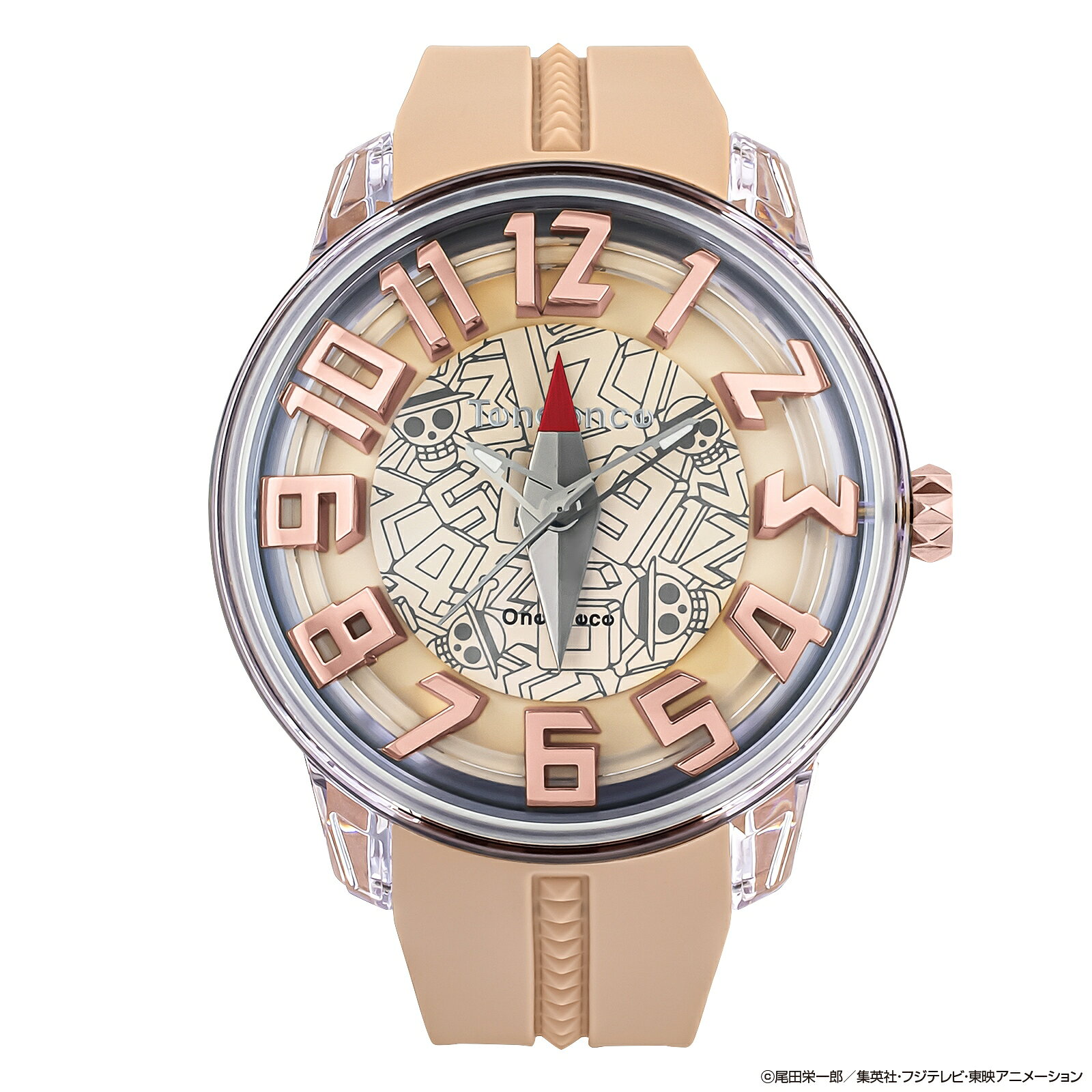 【レビュー特典あり】【ブランド直営店】TENDENCE テンデンス ワンピース ログポーズ復刻版 クォーツ ベージュ TY023009-P 時計 腕時計 ブランド ONE PIECE