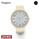 【ポイント10倍】【ブランド直営店】テンデンス TENDENCE レディース 腕時計 グラム TY430143 ホワイト クォーツ 時計 ブランド 10気圧防水
