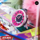 【レビュー特典あり】【ブランド直営店】テンデンス TENDENCE メンズ レディース 腕時計 フラッシュ TY532014 ピンク クォーツ 時計 ブランド 10気圧防水