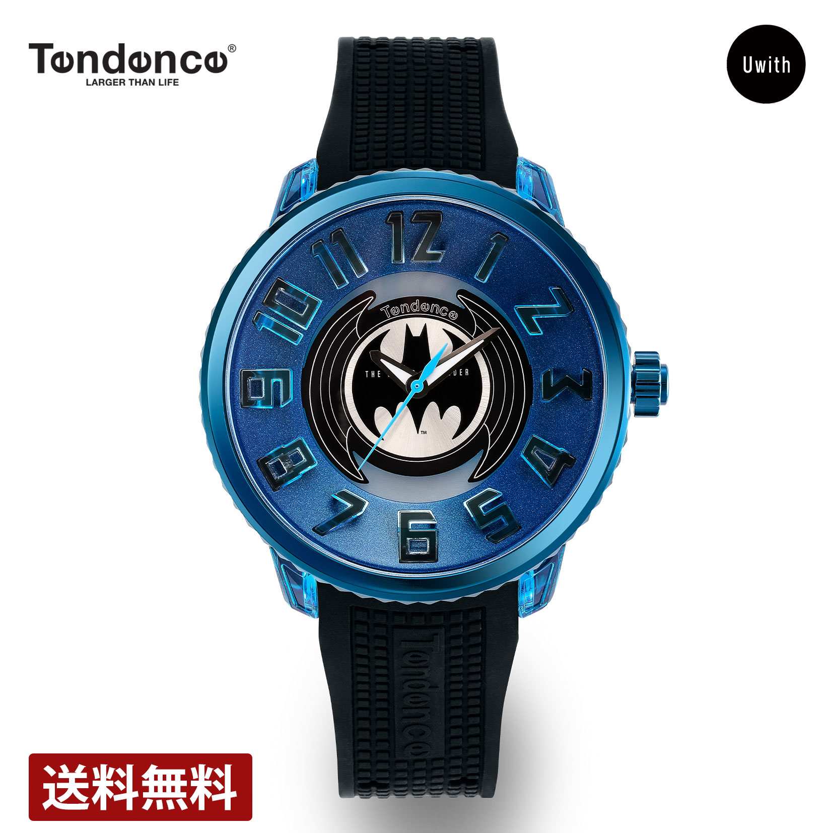【公式ストア】TENDENCE テンデンス 腕時計 DC BATMAN Collection FLASH クォーツ ブルー TY532017 4年保証
