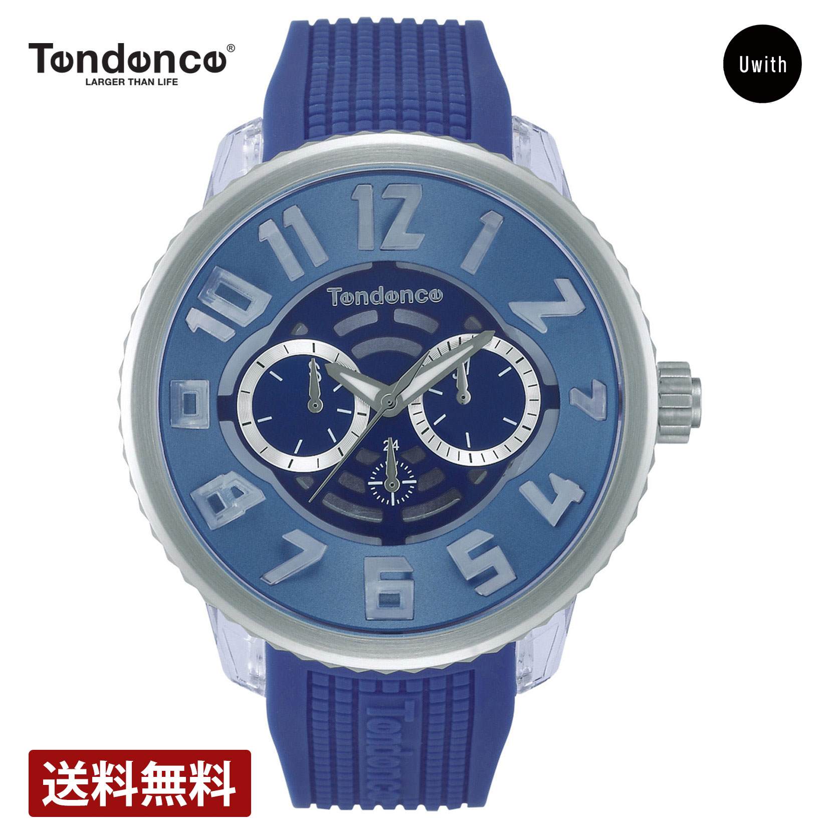 ＼期間限定P10倍／TENDENCE テンデンス 腕時計 FLASH クォーツ ネイビー TY561006 4年保証