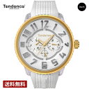 \ポイント10倍/【公式ストア】 テンデンス TENDENCE メンズ レディース 腕時計 フラッシュ ホワイト クロノ TY562005 ホワイト クォーツ ...