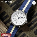 【公式ストア】TIMEX タイメックス ウィークエンダー 芸能人着用シリーズ リボンベルト カジュアル アメカジ レトロファッション チープシック ホワイト TW2U84500(T2P142) ジェンダーレス 腕時計 プレゼント 卒業 入学 祝い