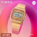 【レビュー特典あり】【ブランド直営店】TIMEX タイメックス 80 腕時計 メンズ レディース TIMEX TW2V74400 ピンク クォーツ 時計 3気圧...