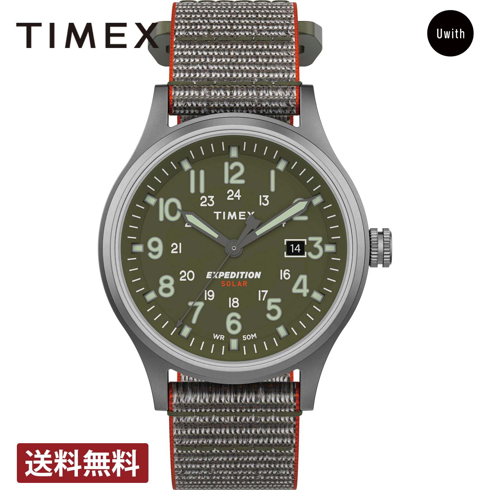 ＼期間限定P10倍／【公式ストア】TIMEX タイメックス エクスペディション スカウト ソーラークォーツ グリーン TW4B18600 時計 人気 ブランド