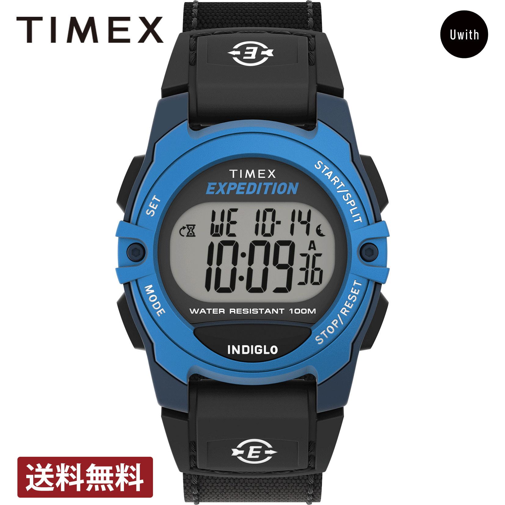 ＼お買い物マラソンP10倍／【公式ストア】TIMEX タイメックス エクスペディション キャット ミッドサイズ クォーツ デジタル TW4B27900 時計 人気 ブランド