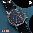 \GW限定P10倍/TIMEX タイメックス マーリン クロノグラフ クォーツ メンズ、レディース ネイビー TW2W99000 時計 腕時計 ブランド