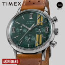 \GW限定P10倍/TIMEX タイメックス マーリン クロノグラフ クォーツ メンズ、レディース グリーン TW2W99100 時計 腕時計 ブランド