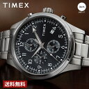 【ポイント10倍】【ブランド直営店】TIMEX タイメックス ドレス クロノグラフ クォーツ メンズ、レディース ブラック TW2Y01400 時計 腕時計 ブランド
