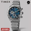 【2025年春夏新作】TIMEX タイメックス ウォーターベリー トラディショナル クロノグラフ クォーツ メンズ、レディース ブルー TW2Y18500 時計...