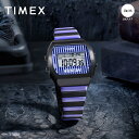 【レビュー特典あり】【ブランド直営店】TIMEX タイメックス Wednesday タイメックス 80 クォーツ メンズ、レディース パープル TW2Y19500 時計 腕時計 ブランド